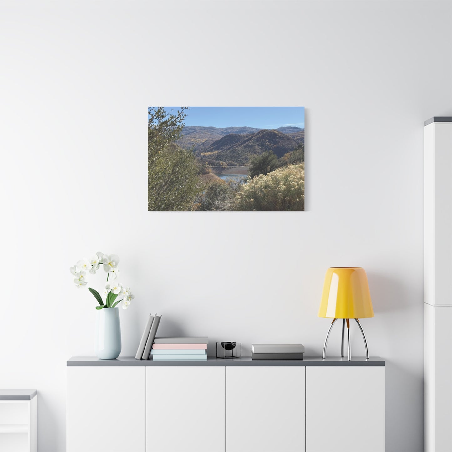 Serene Landscape Canvas Wall Art - Tranquil Nature Scene for Home Decor