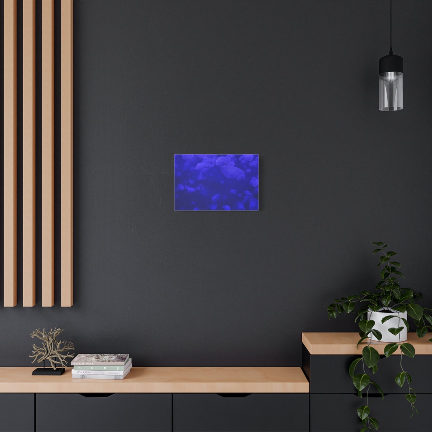 Jellyfish Watercolor Canvas Art - Ocean Theme Wall Decor