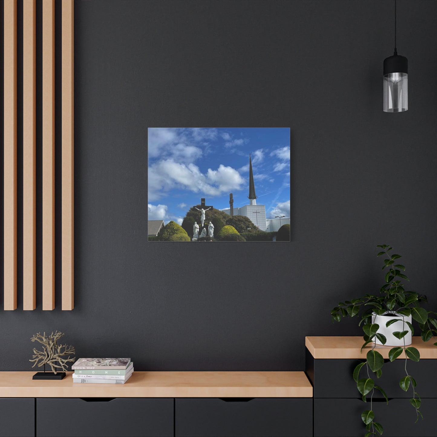 Religious Wall Art Canvas Print - Knock Shrine - Knock Ireland
