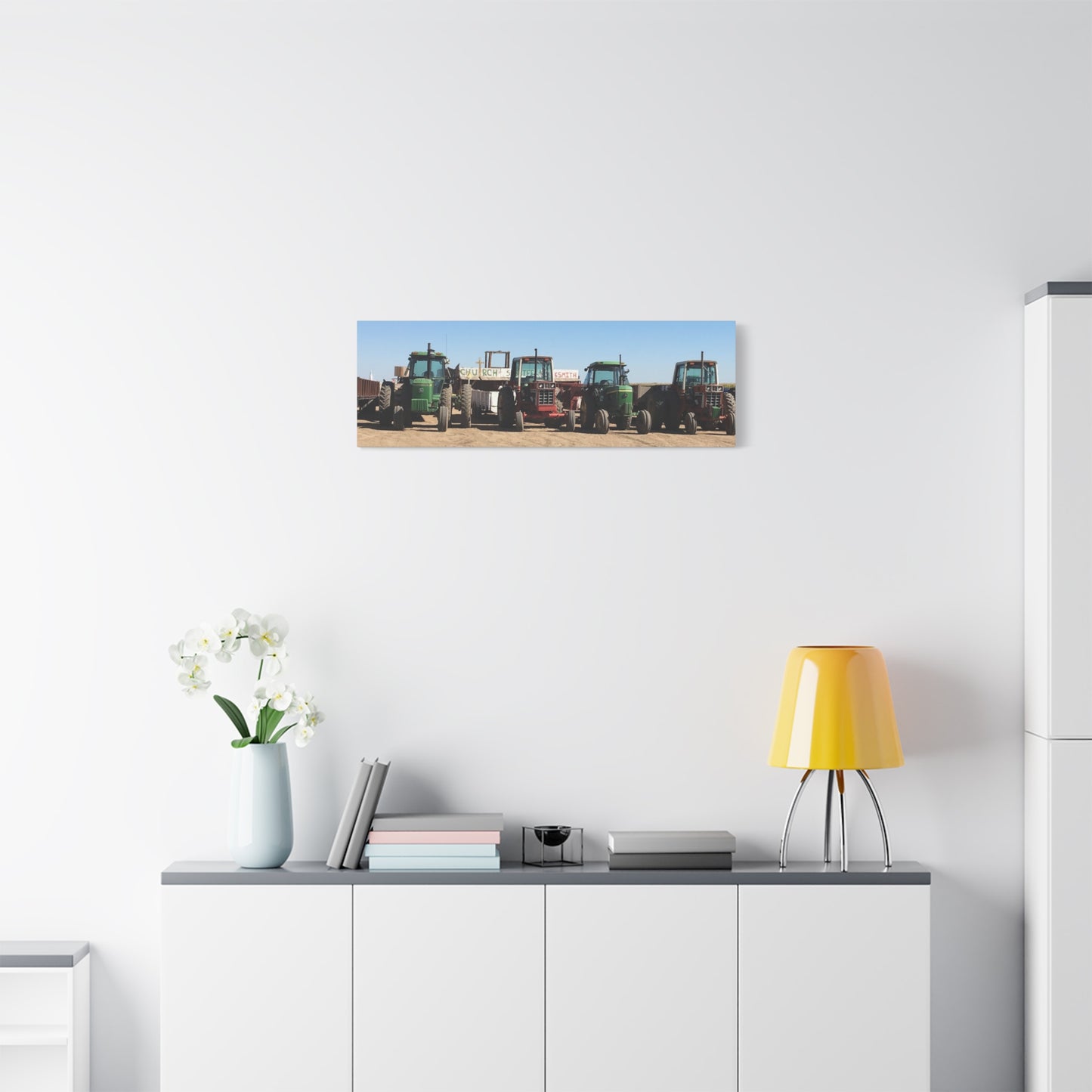 Farming Tractors Canvas Art - Stretched Matte Wall Decor