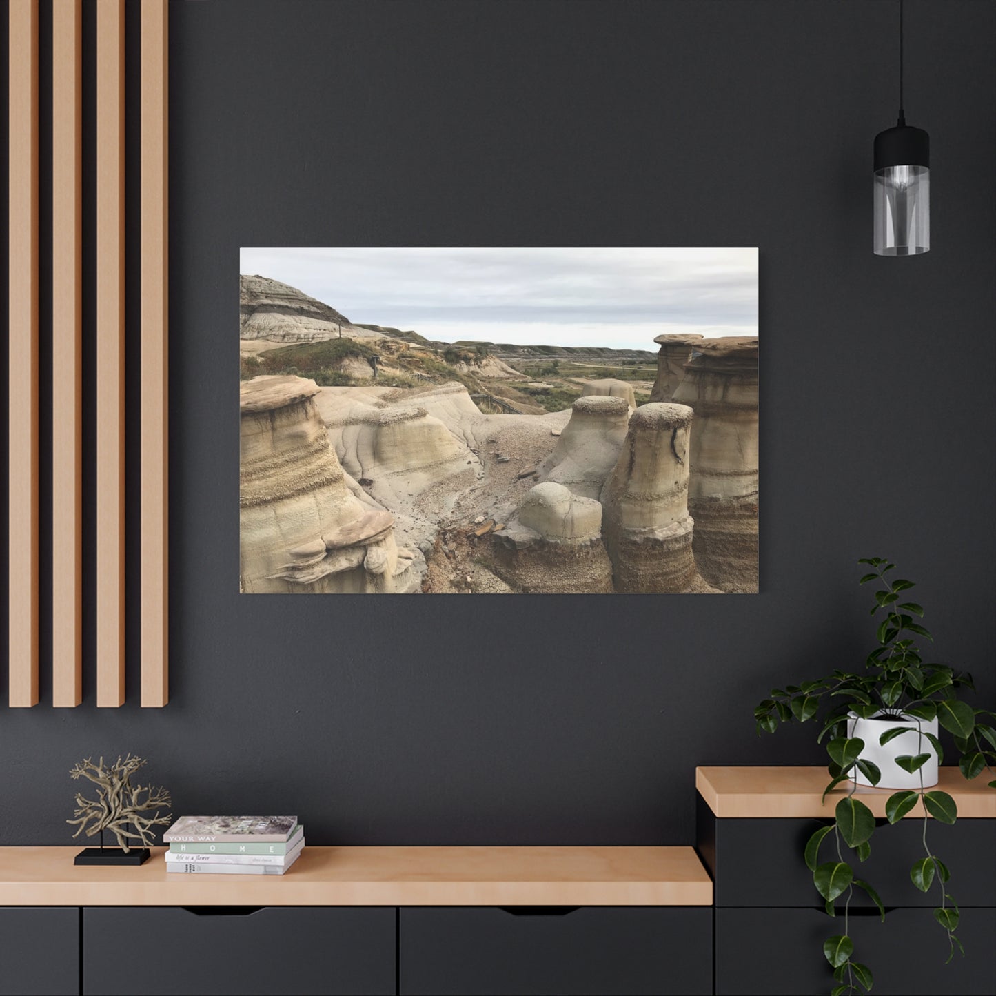 Stretched Canvas Art Print - Majestic Landscape Decor