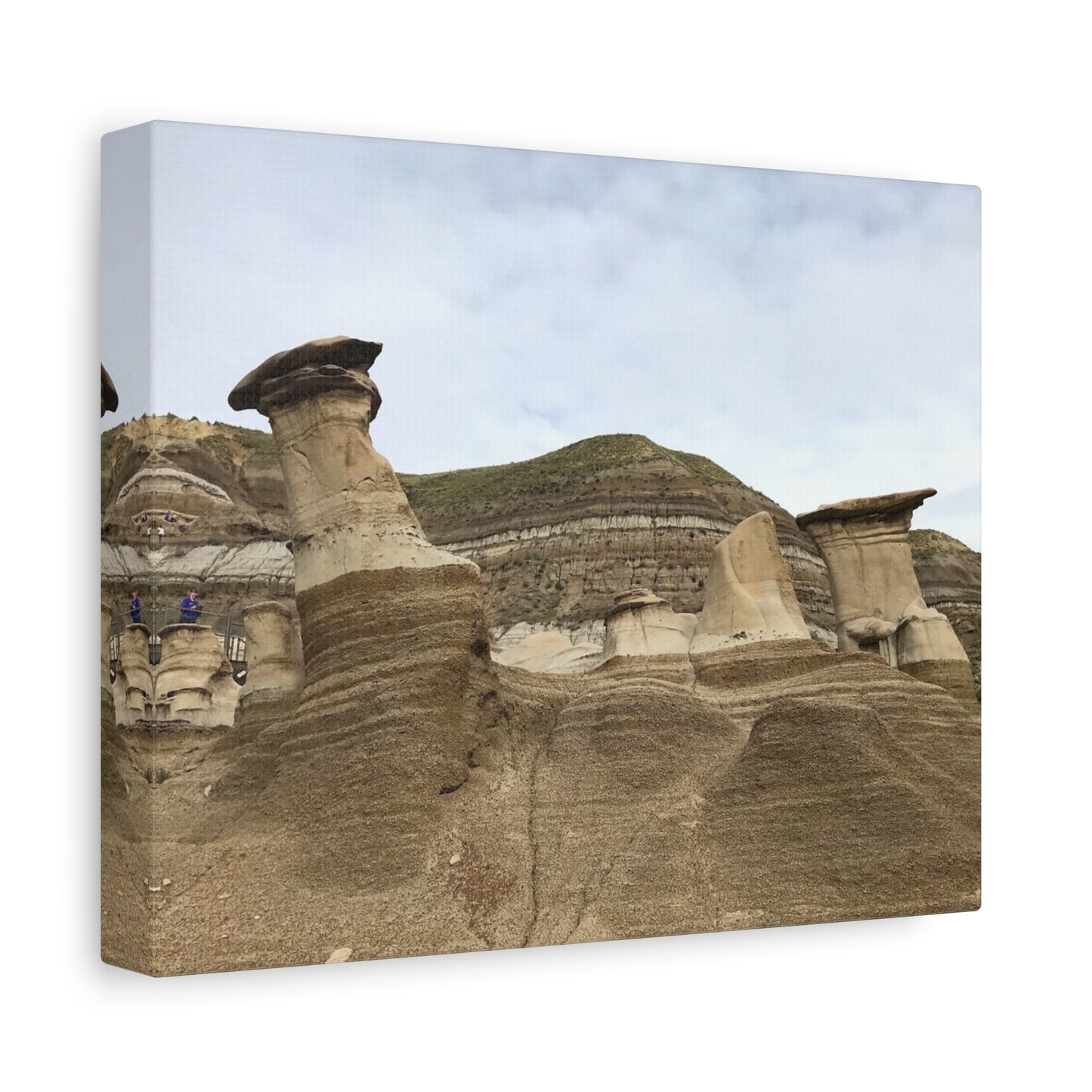 Elegant Landscape Canvas Art - Unique Rock Formations for Nature Lovers