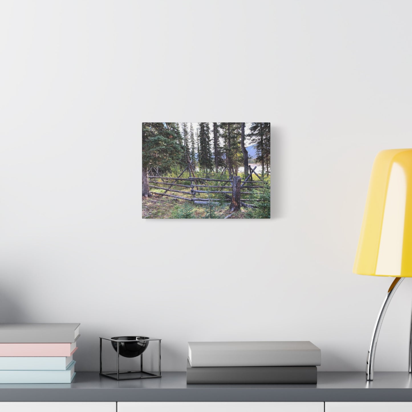 Nature-Inspired Wall Art Canvas Print - Tranquil Forest Scene