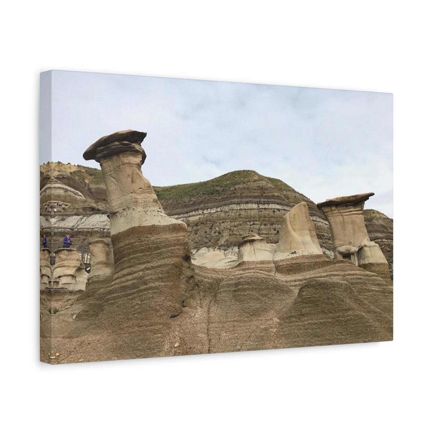 Elegant Landscape Canvas Art - Unique Rock Formations for Nature Lovers