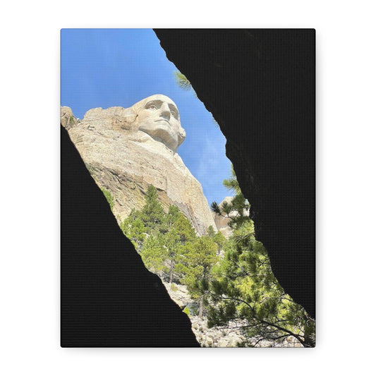 Mount Rushmore Matte Canvas Wall Art - Nature & History Decor