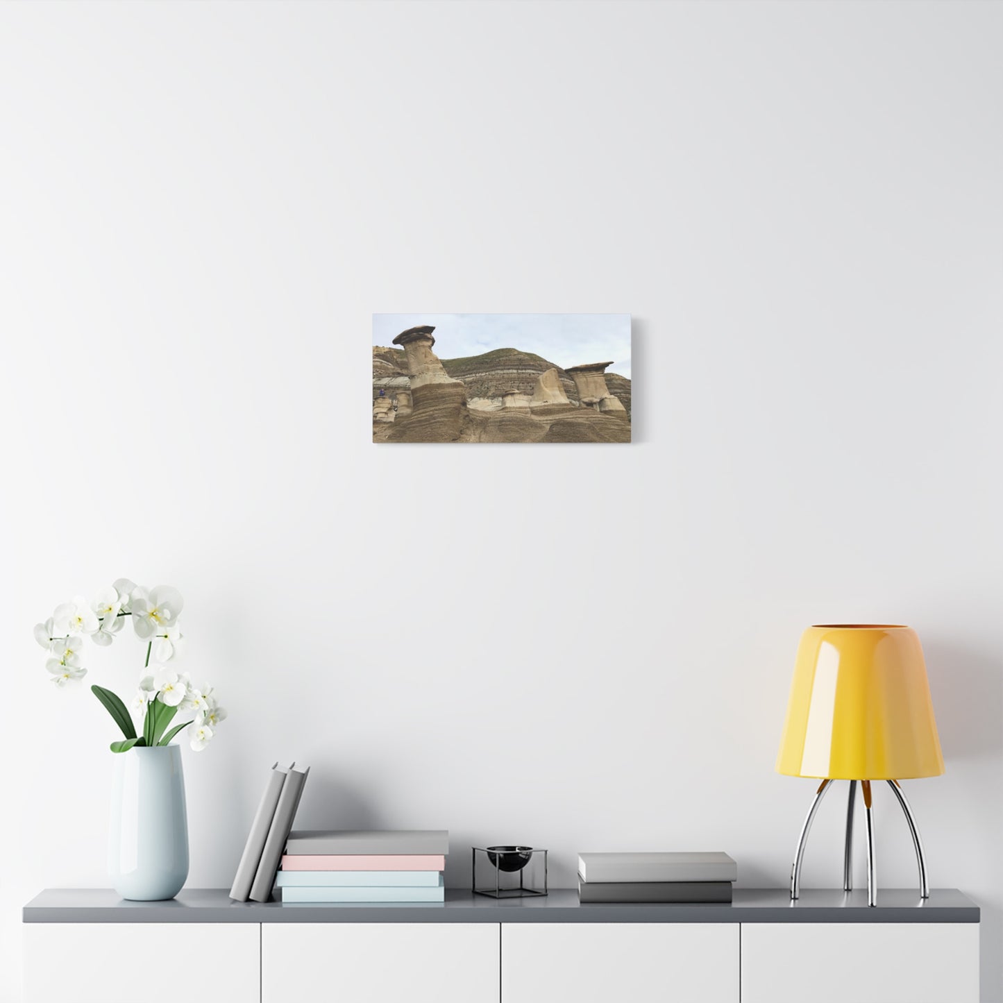 Elegant Landscape Canvas Art - Unique Rock Formations for Nature Lovers