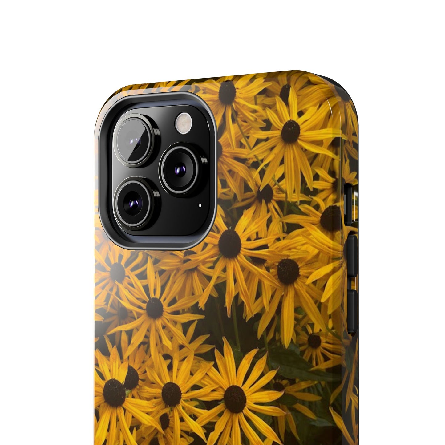 Vibrant Floral Tough Phone Case – Durable Protection with a Sunny Yellow Flower Design