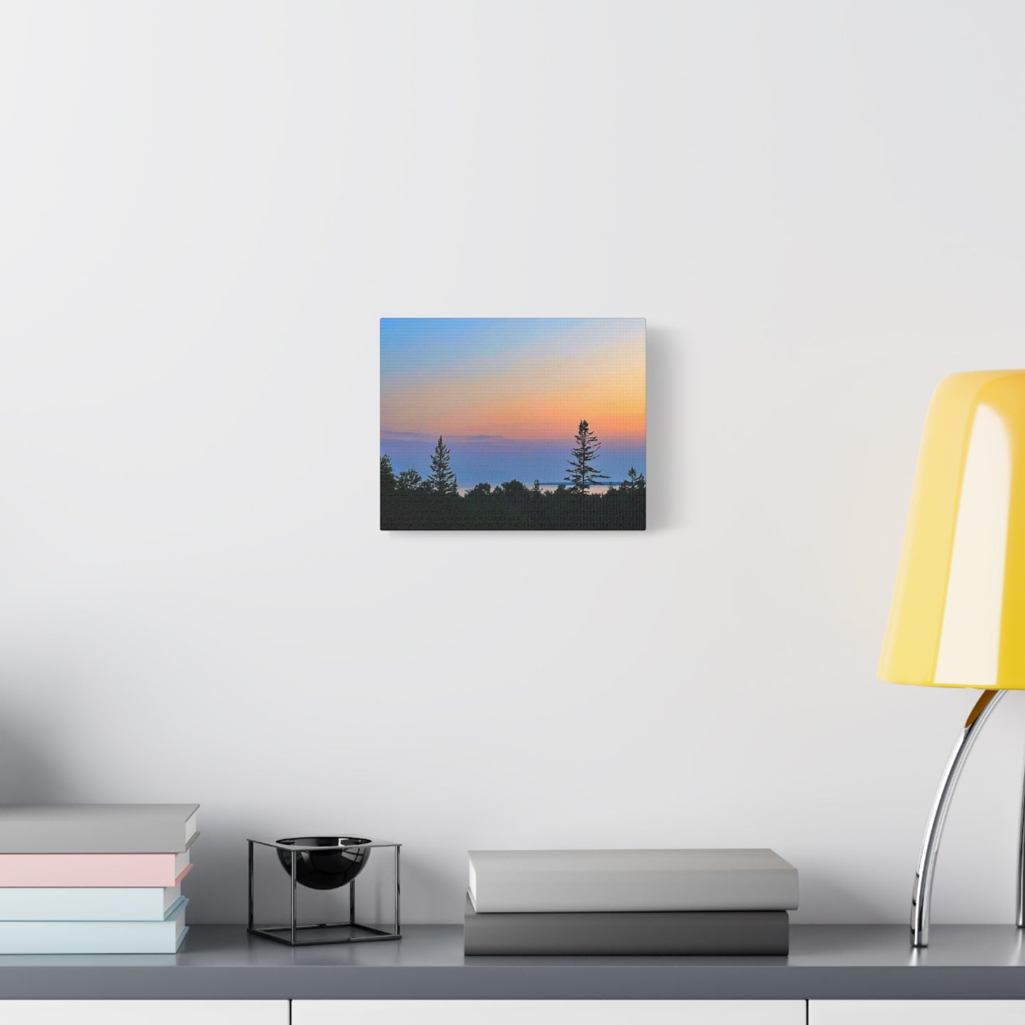 Serene Landscape Canvas Wall Art - Stretched Matte 1.25"