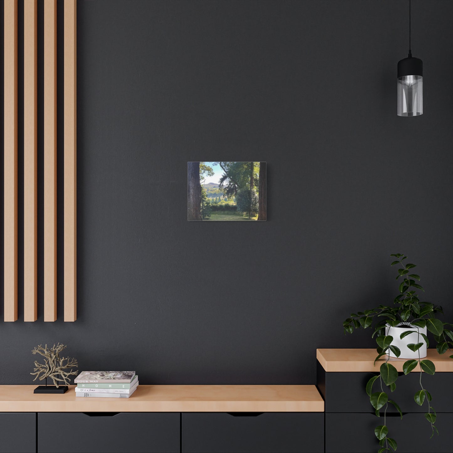 Nature-Inspired Matte Canvas Wall Art - Scenic Landscape Decor