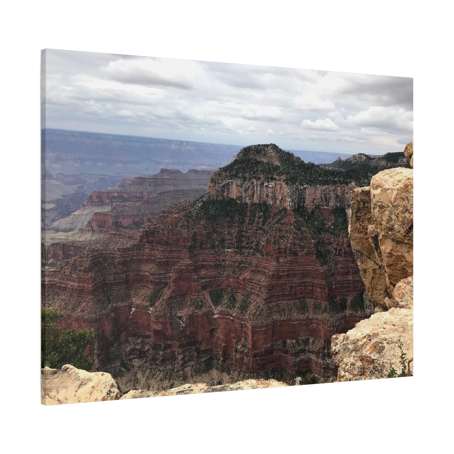 Scenic Grand Canyon Canvas Wall Art – Rustic Home Decor for Nature Lovers