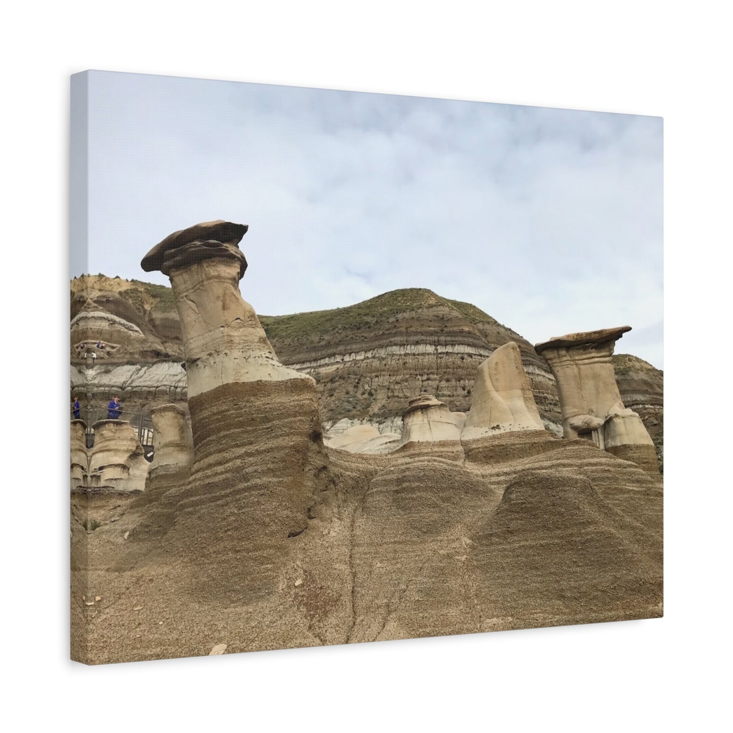 Elegant Landscape Canvas Art - Unique Rock Formations for Nature Lovers