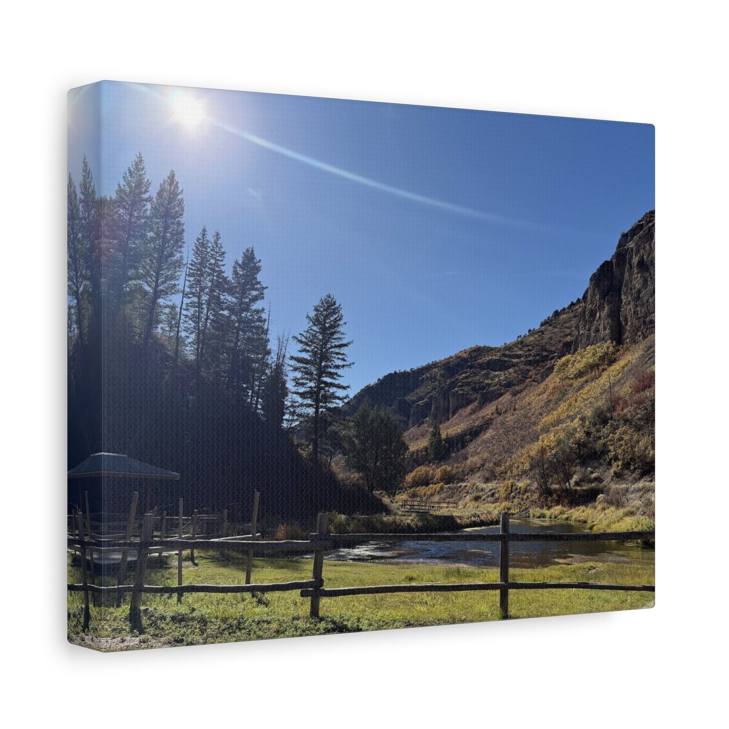 Scenic Nature Canvas Print - Relaxing Landscape Wall Art