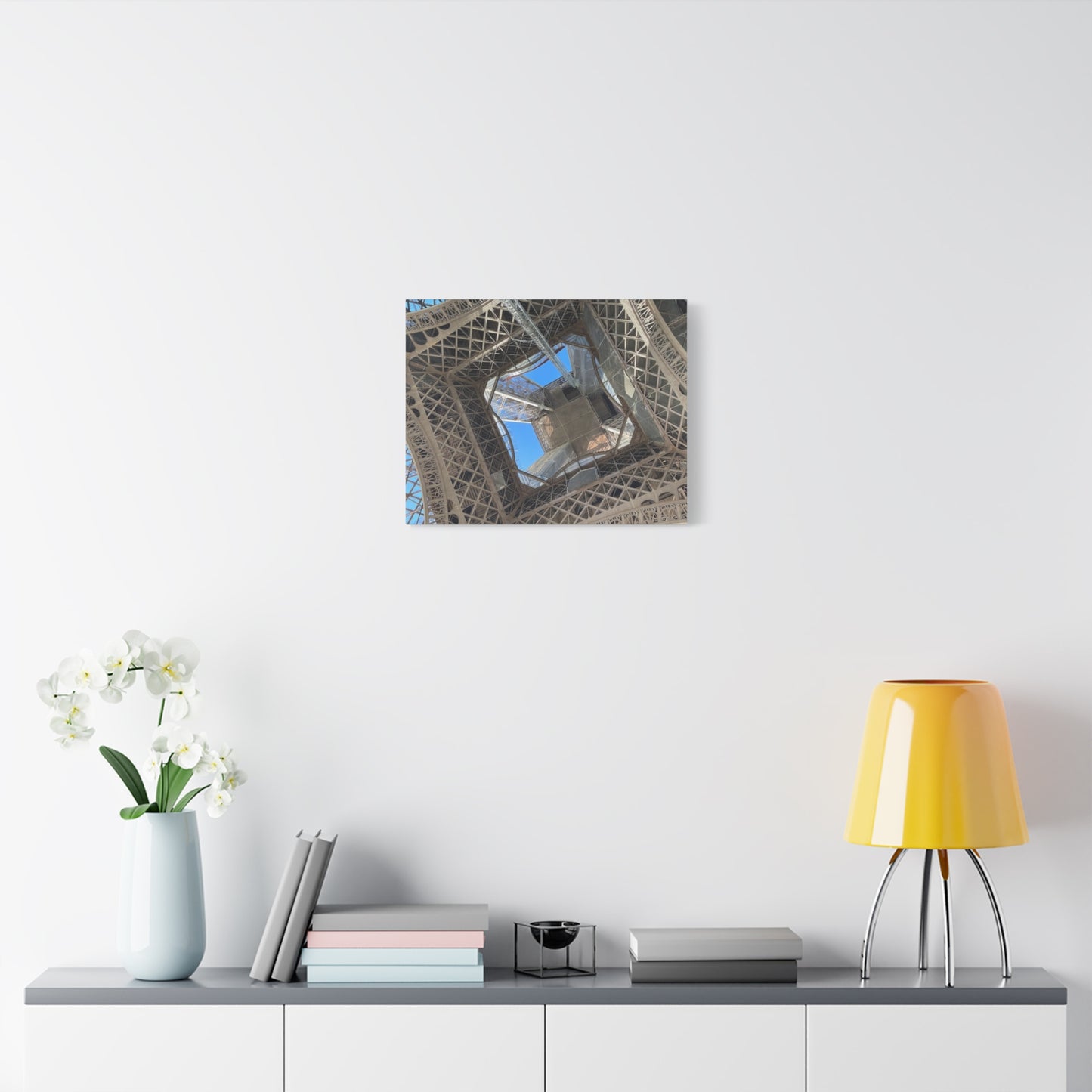 Eiffel Tower Canvas Art Print - Unique Architectural Home Decor