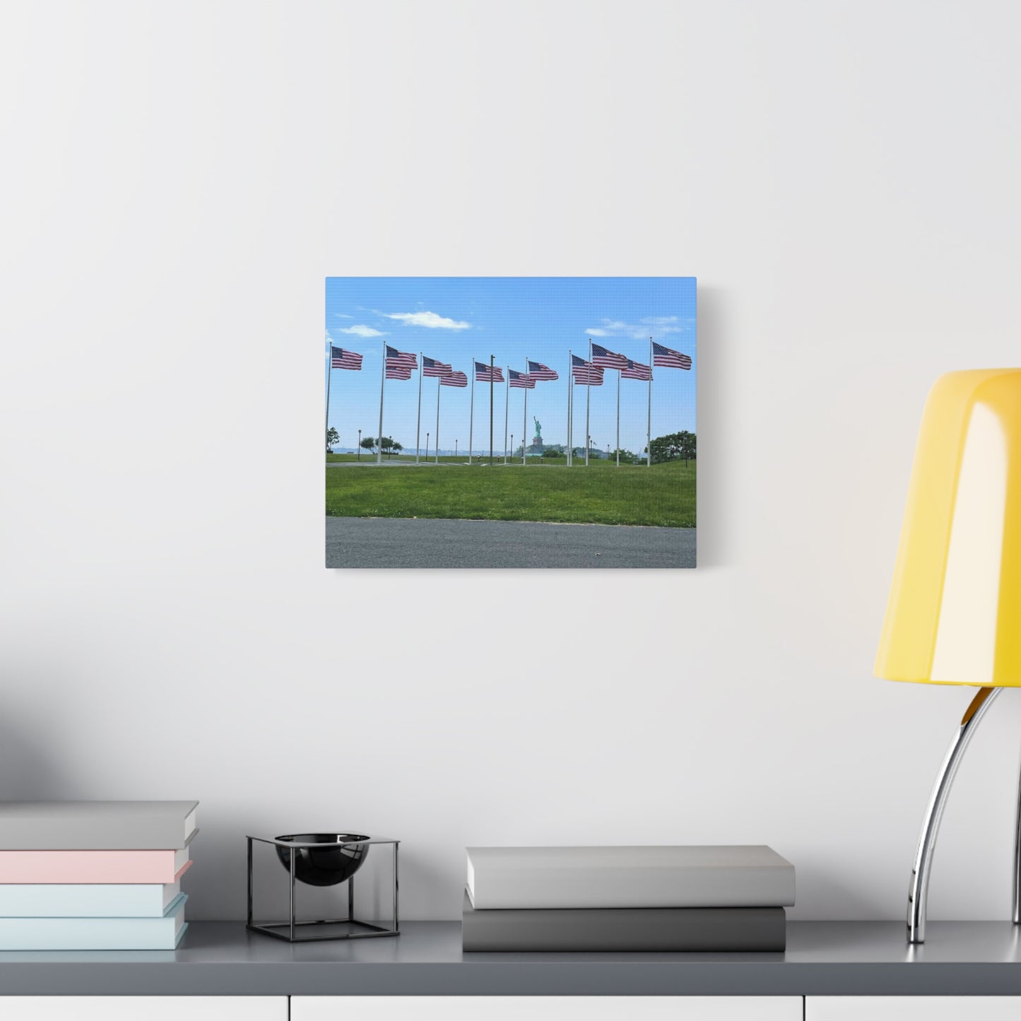 Statue of Liberty Canvas Wall Art - Patriotic Decor