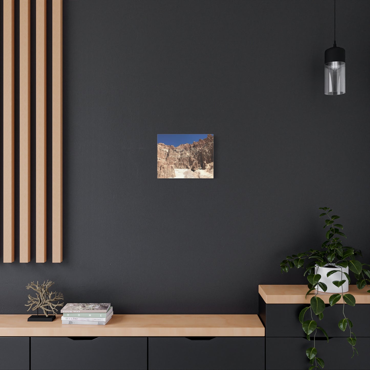 Desert Landscape Canvas Wall Art - Stretched Matte Print
