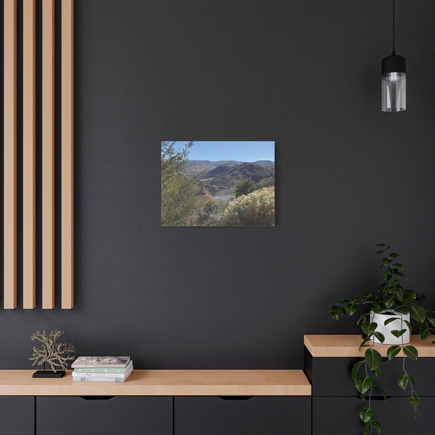 Serene Landscape Canvas Wall Art - Tranquil Nature Scene for Home Decor