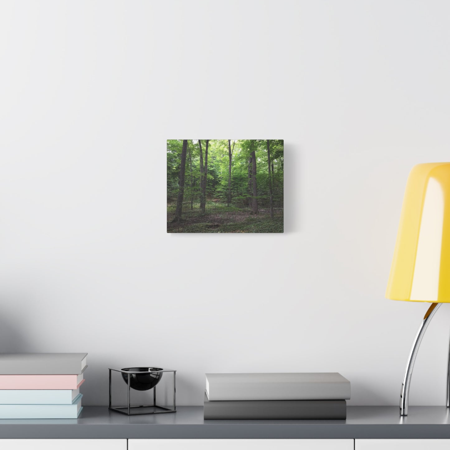 Serene Forest Canvas Art - Stretched Wall Décor for Natural Ambiance Sacred Grove