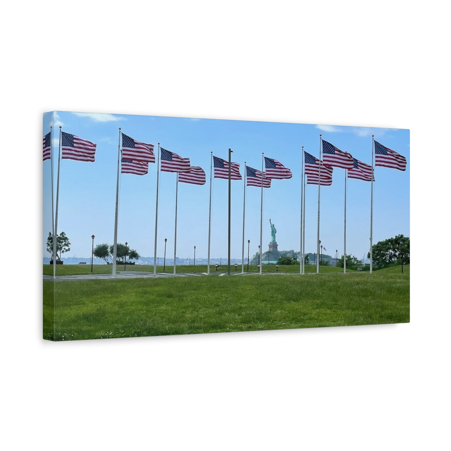 Statue of Liberty Canvas Wall Art - Patriotic Decor