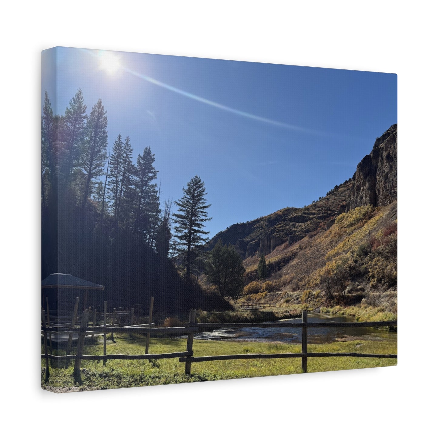 Scenic Nature Canvas Print - Relaxing Landscape Wall Art