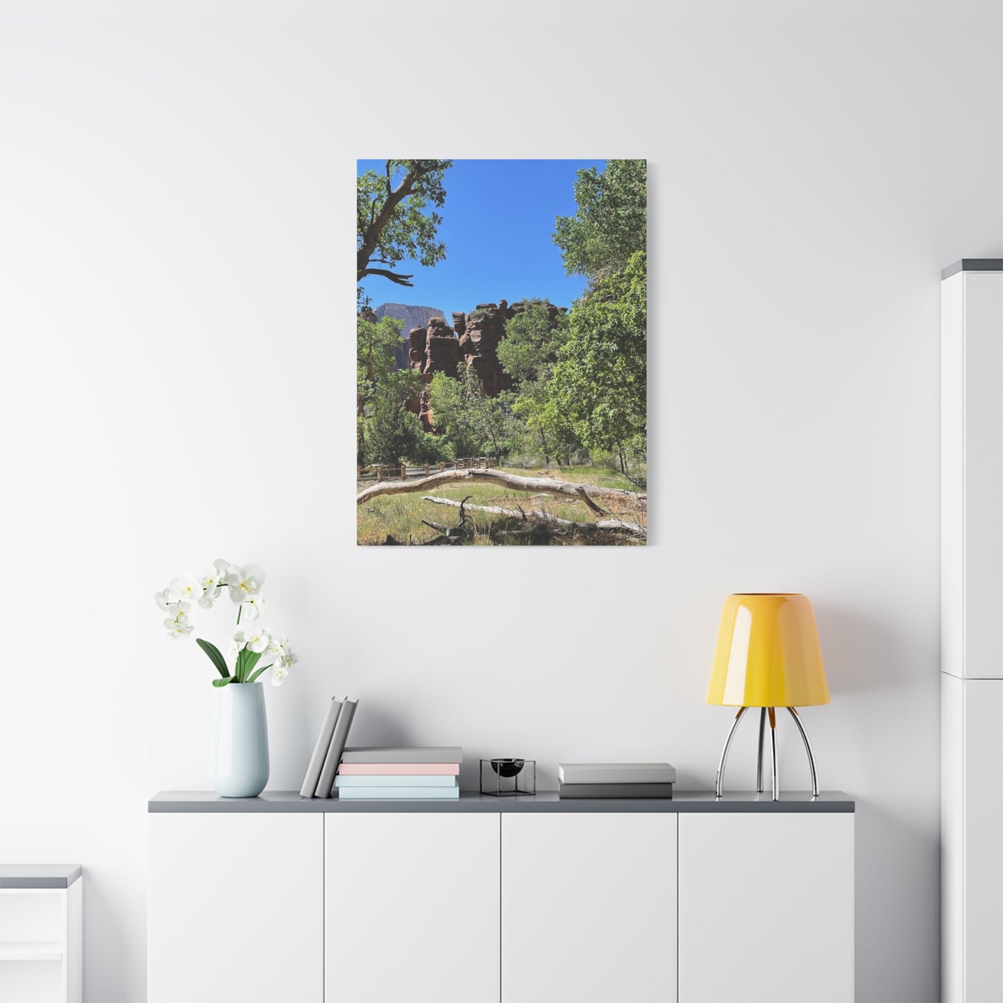 Stretched Canvas Art - Scenic Nature Landscape