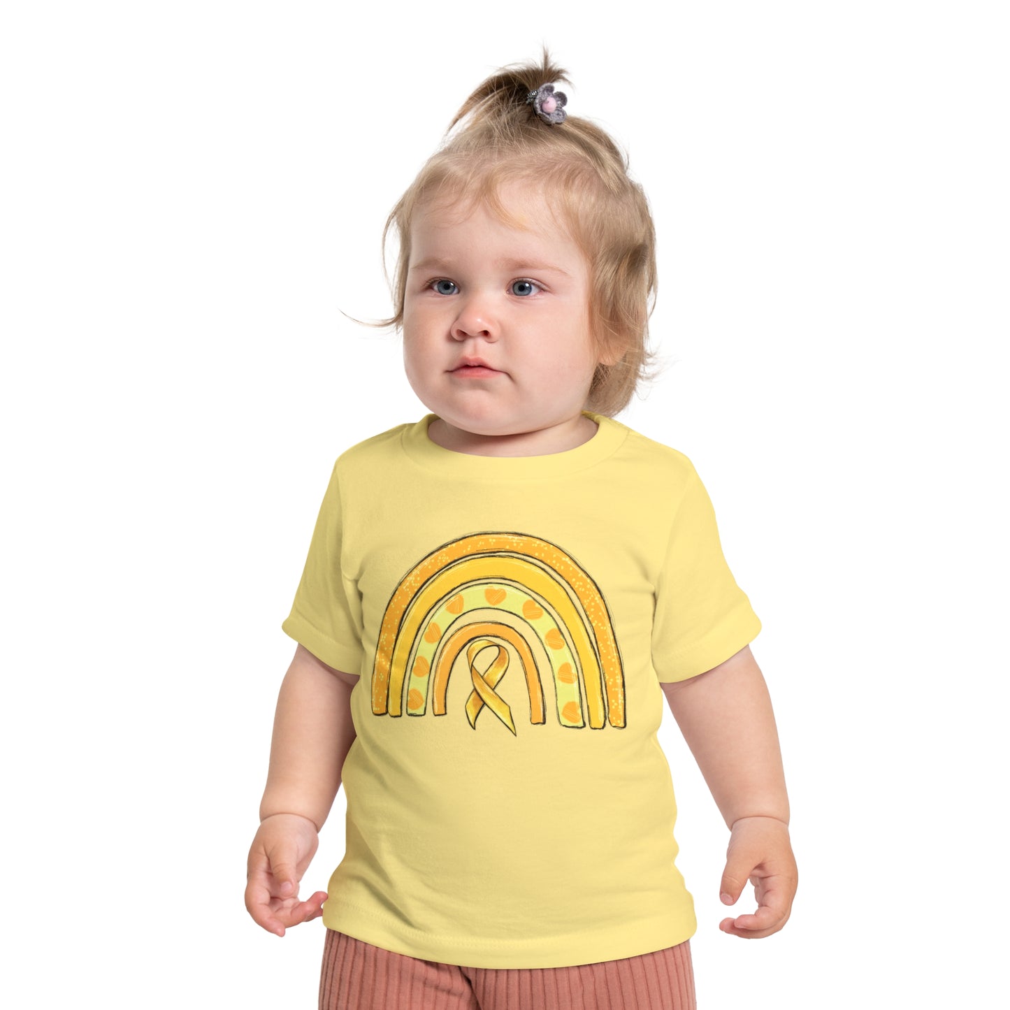 Childhood Cancer Baby Short Sleeve T-Shirt