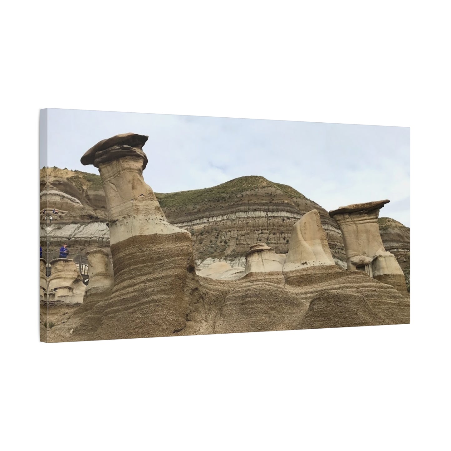 Elegant Landscape Canvas Art - Unique Rock Formations for Nature Lovers