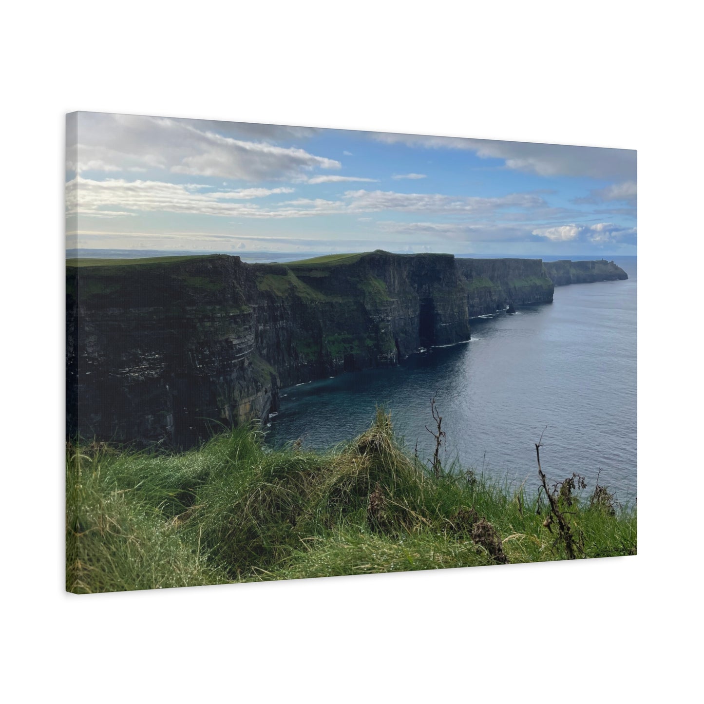 Coastal Cliffs Matte Canvas Wall Art - Tranquil Nature Decor