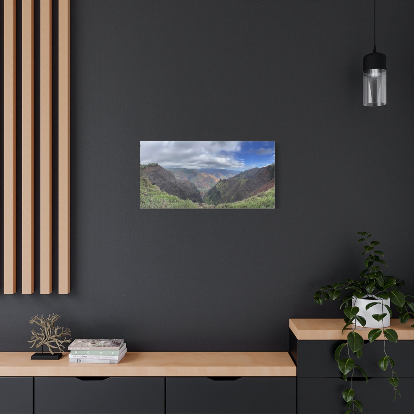 Waimea Canyon Hawaii Canvas Wall Art