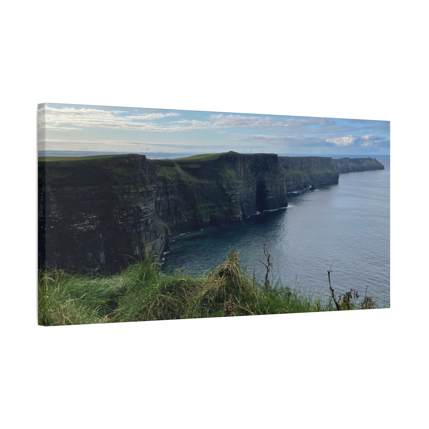 Coastal Cliffs Matte Canvas Wall Art - Tranquil Nature Decor
