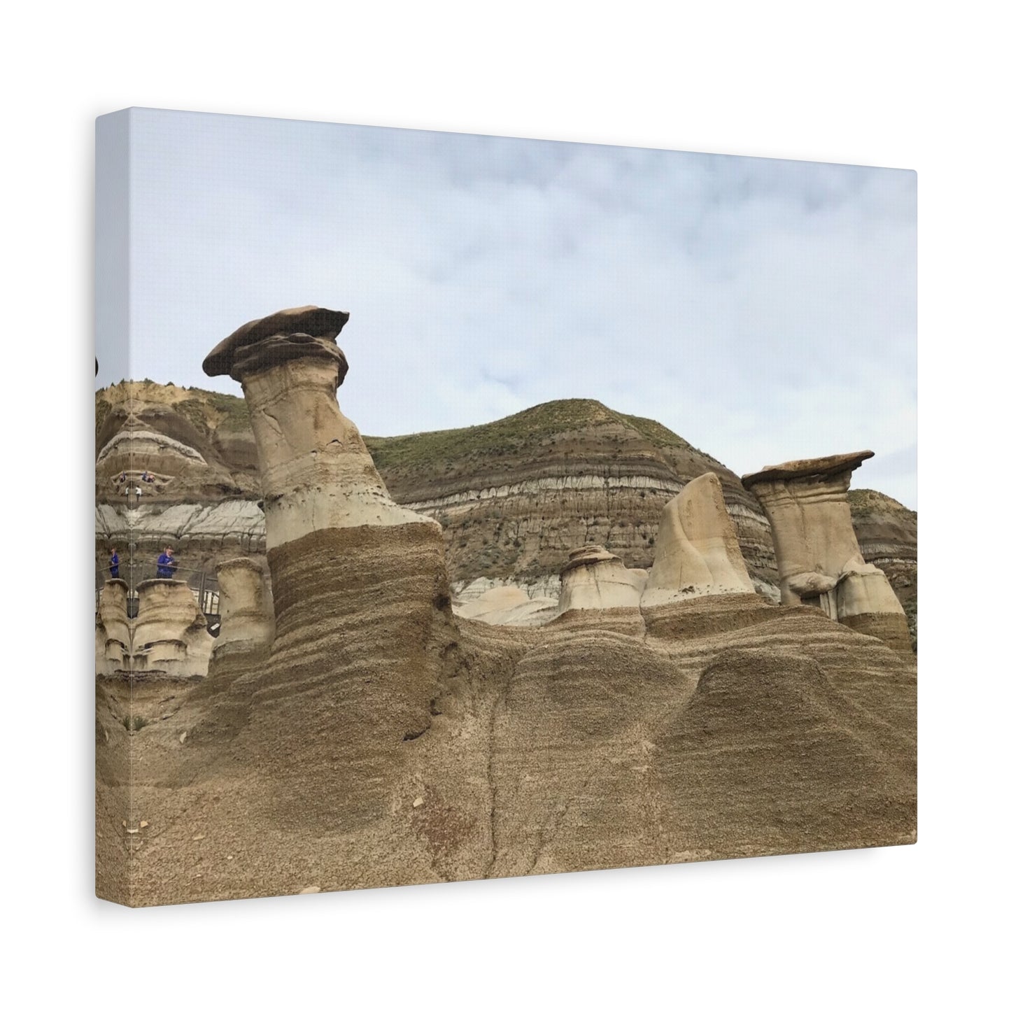 Elegant Landscape Canvas Art - Unique Rock Formations for Nature Lovers