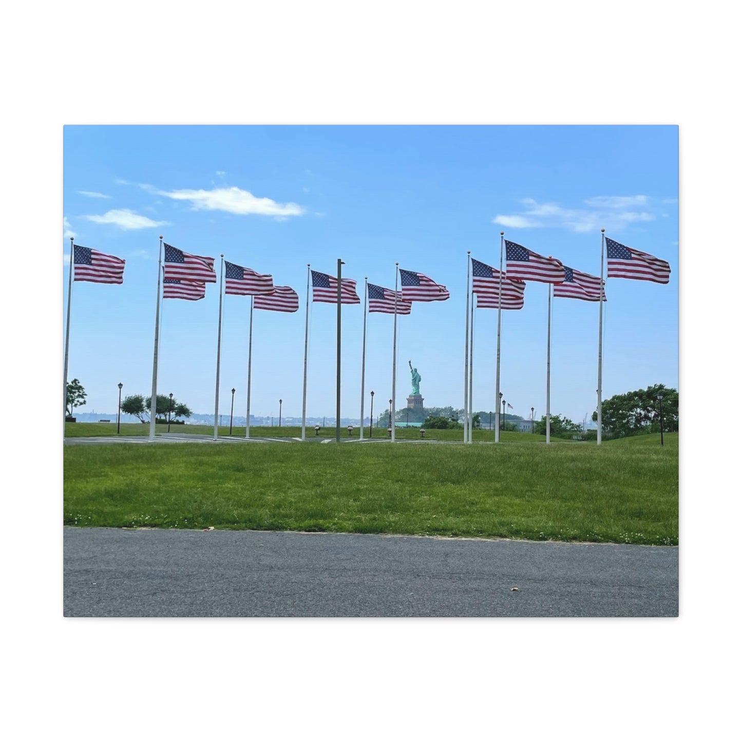 Statue of Liberty Canvas Wall Art - Patriotic Decor