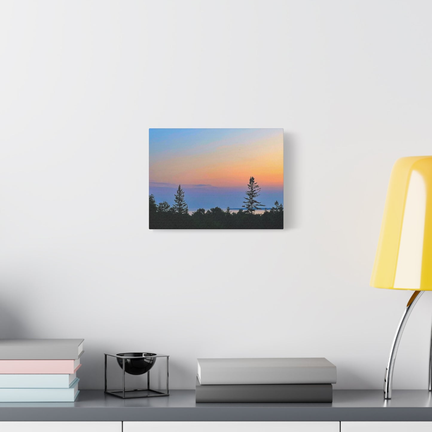 Serene Landscape Canvas Wall Art - Stretched Matte 1.25"
