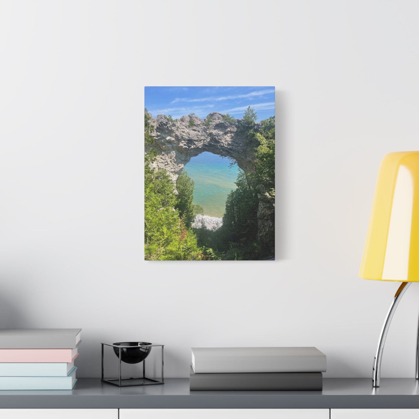 Scenic Nature Canvas - Arch Rock Artwork