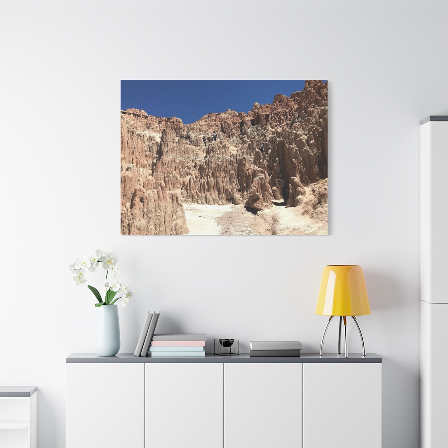 Desert Landscape Canvas Wall Art - Stretched Matte Print