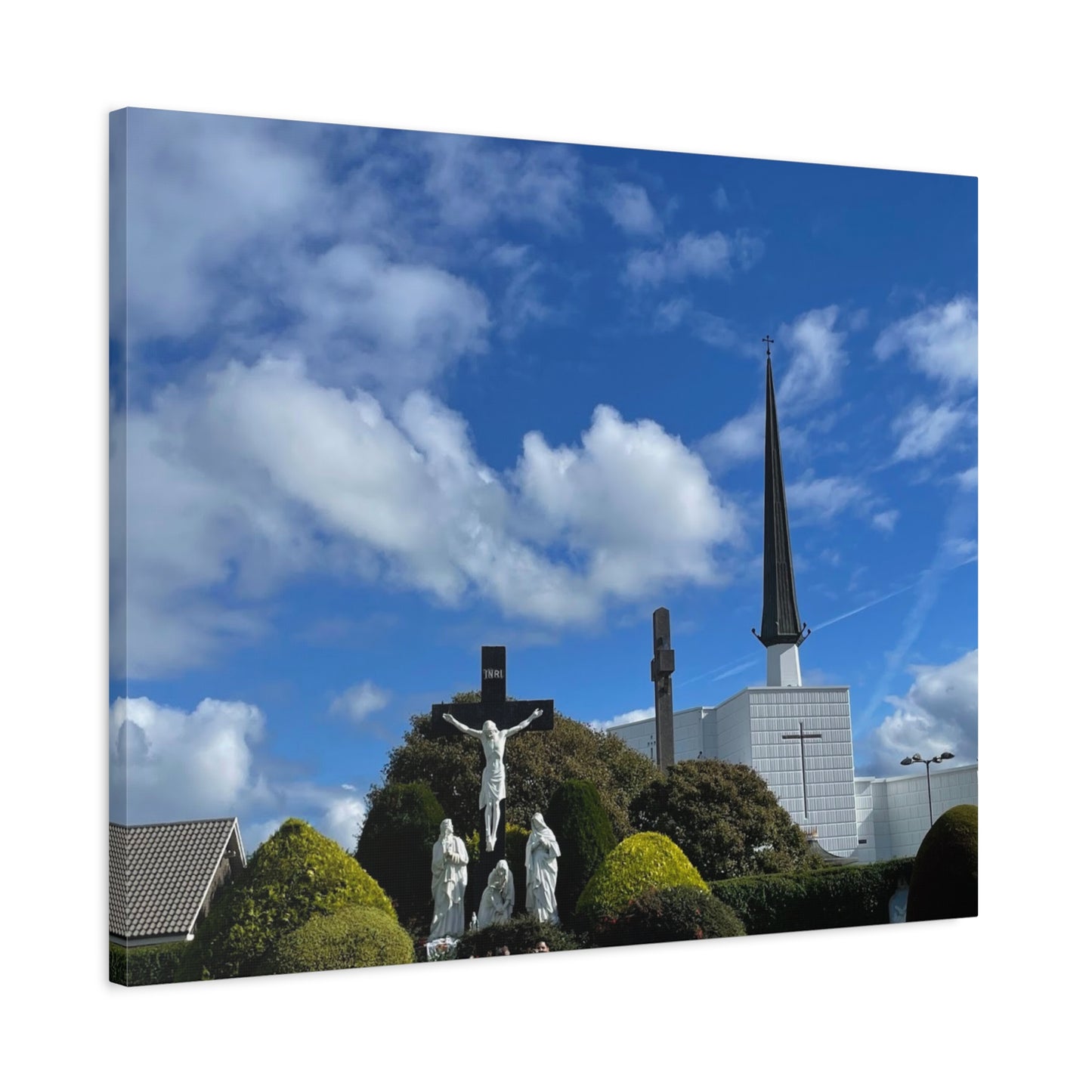 Religious Wall Art Canvas Print - Knock Shrine - Knock Ireland