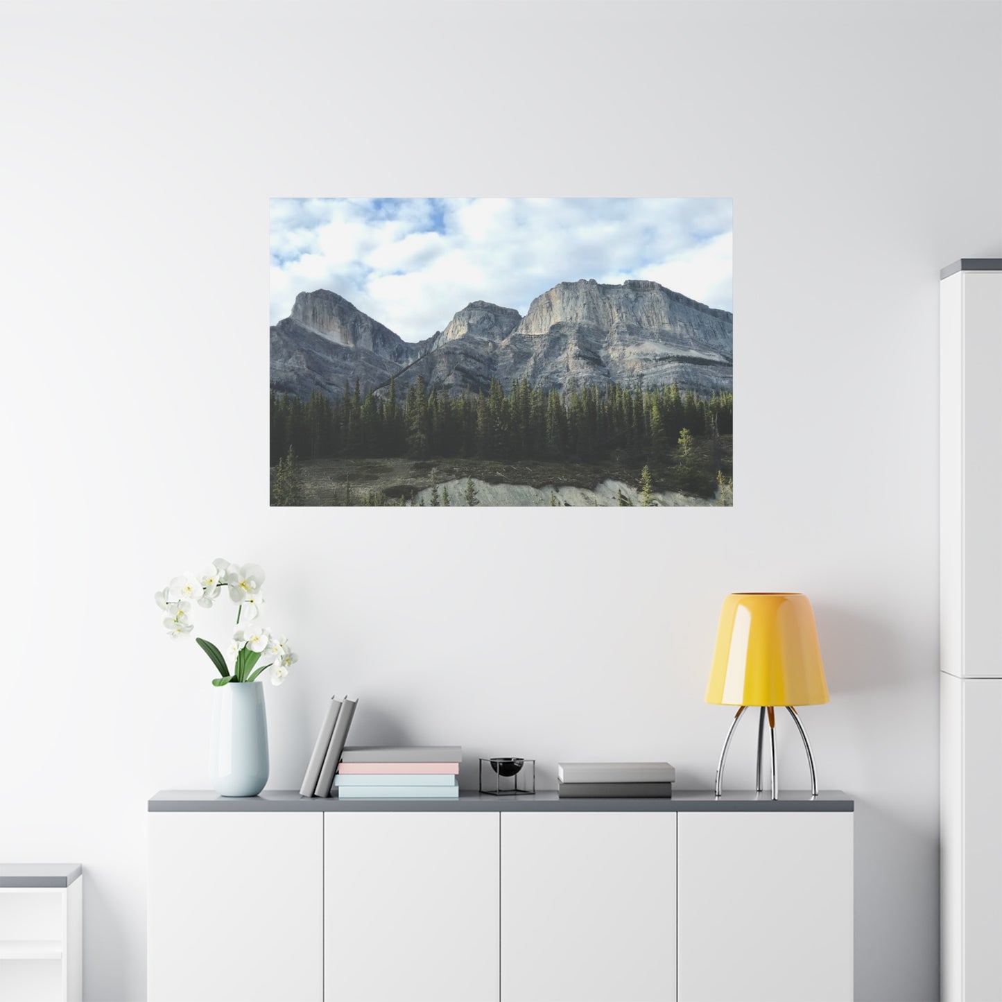 Mountain Landscape Canvas Wall Art