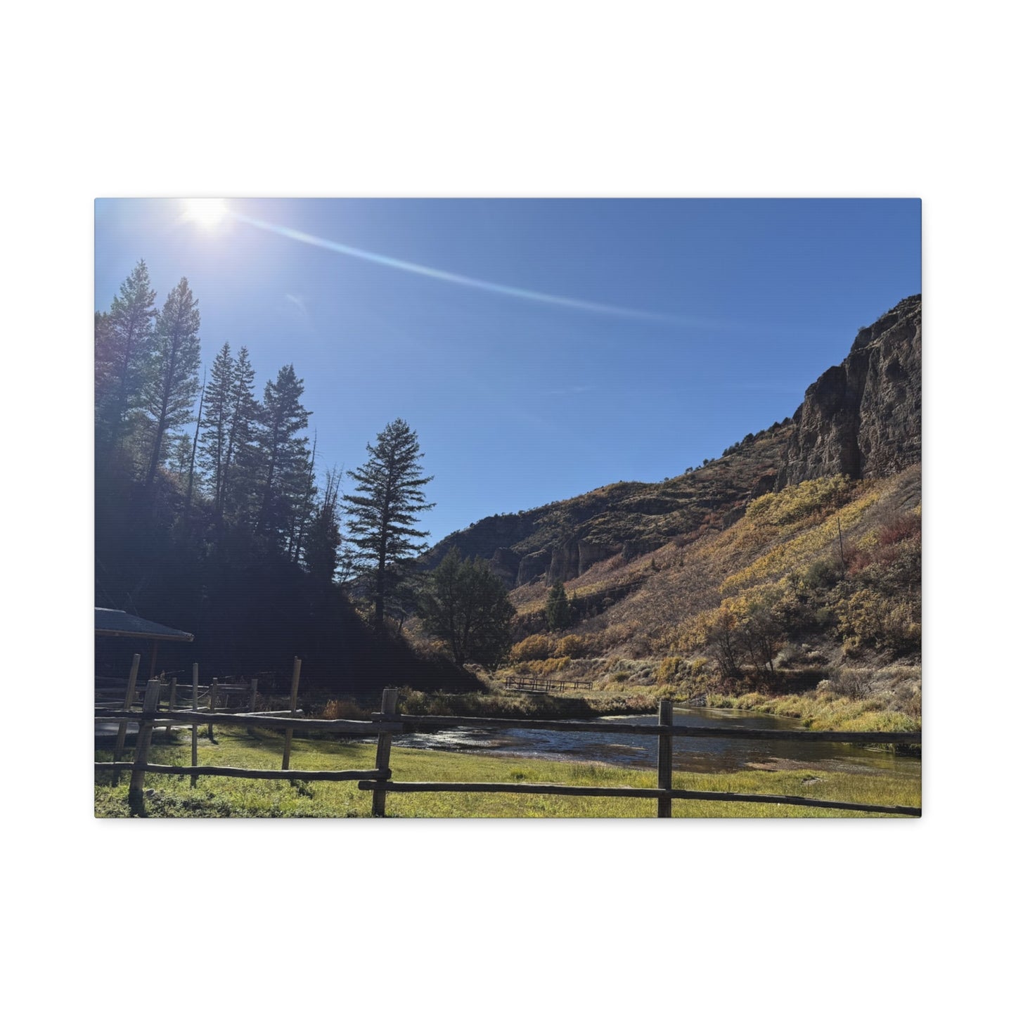 Scenic Nature Canvas Print - Relaxing Landscape Wall Art