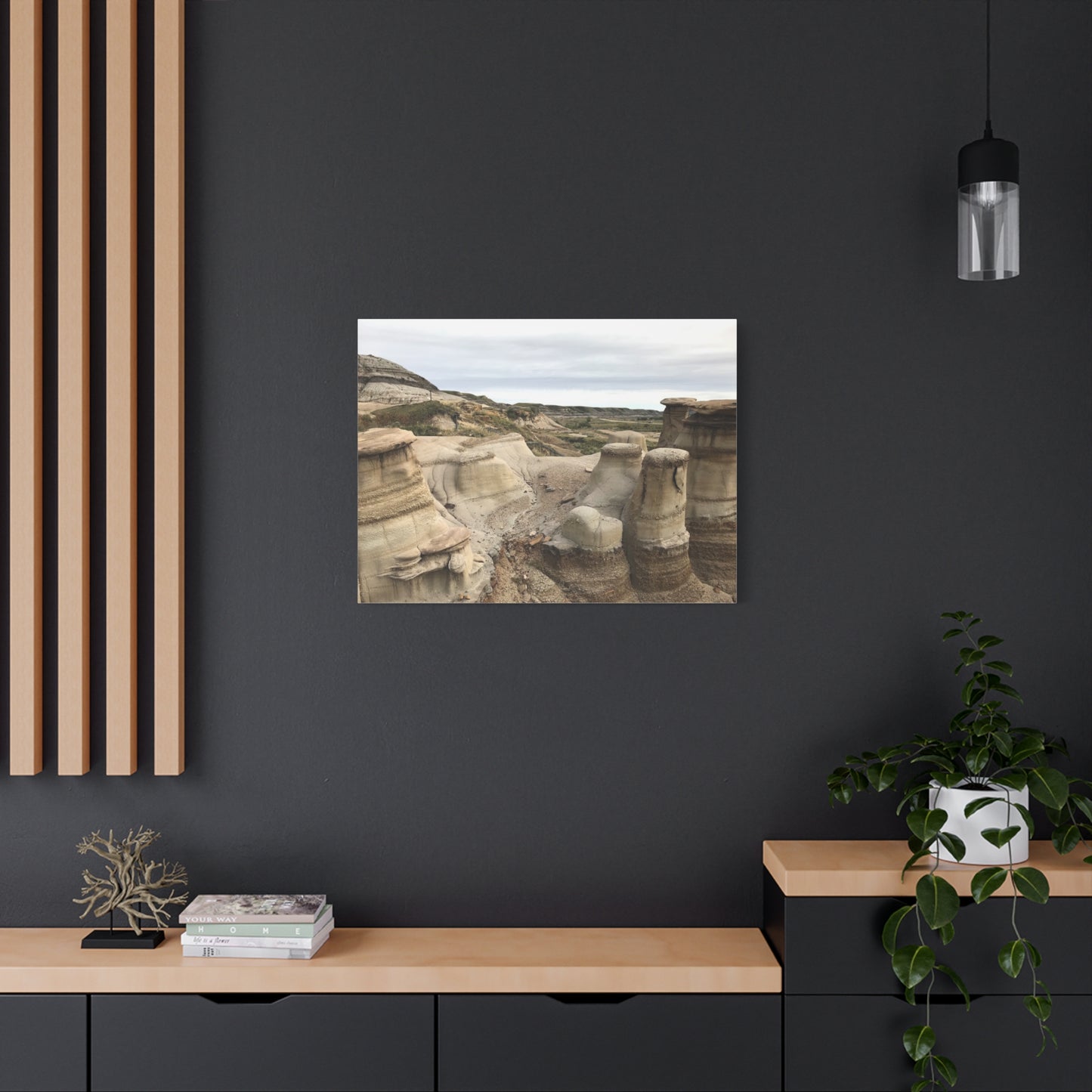 Stretched Canvas Art Print - Majestic Landscape Decor
