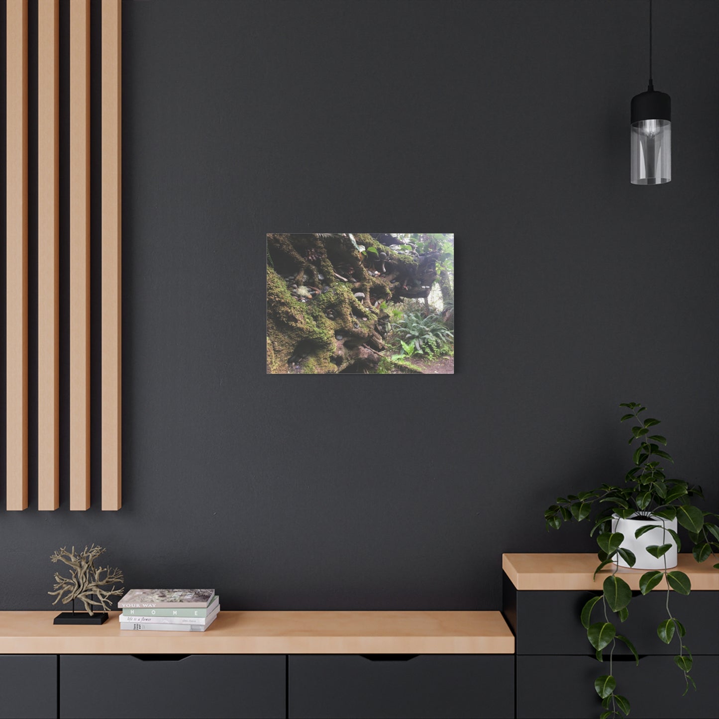 Nature-Inspired Stretched Canvas Art: Enchanted Forest Vibes