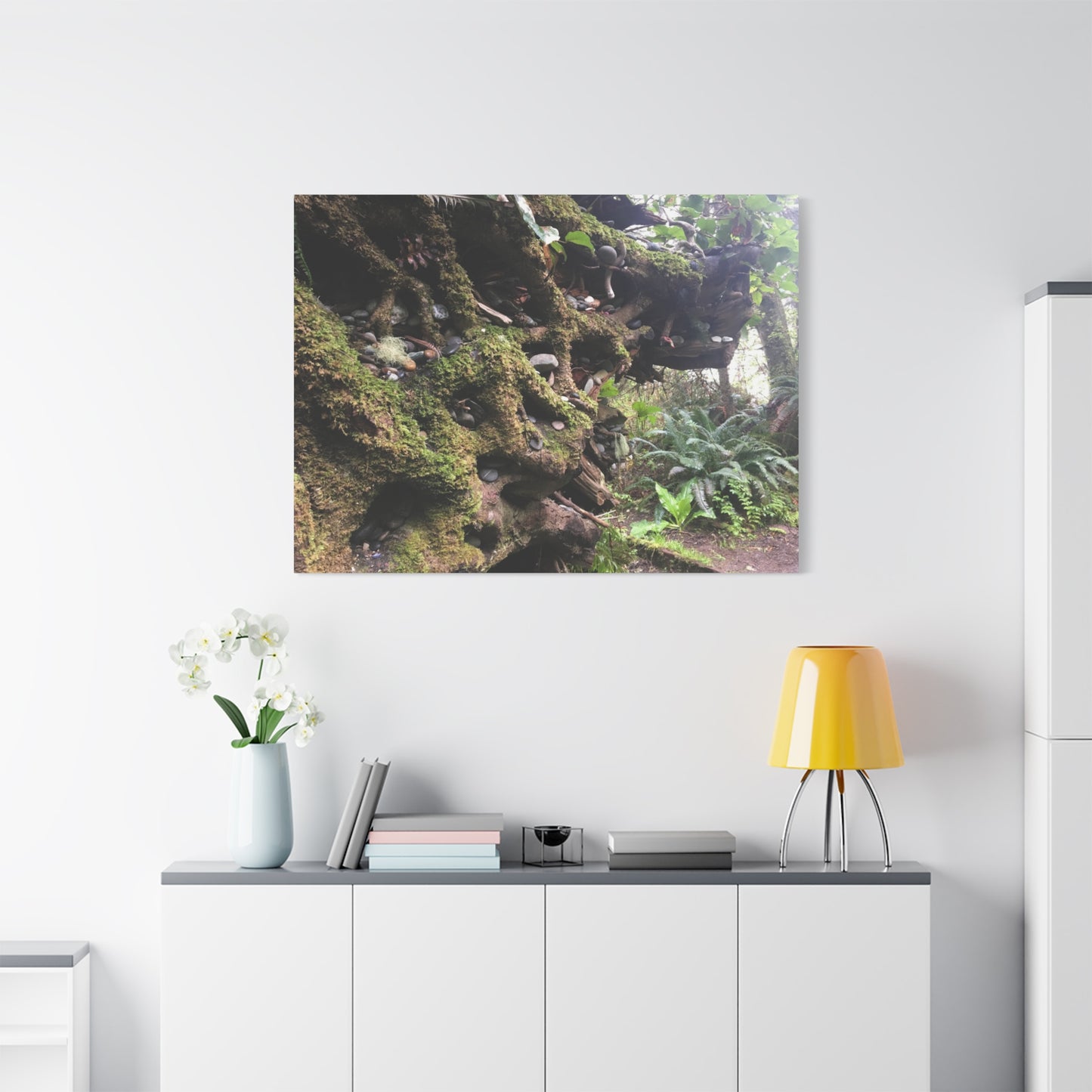 Nature-Inspired Stretched Canvas Art: Enchanted Forest Vibes