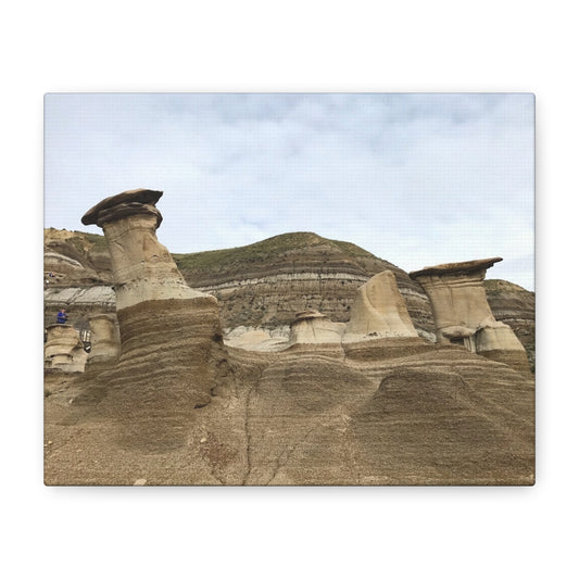 Elegant Landscape Canvas Art - Unique Rock Formations for Nature Lovers