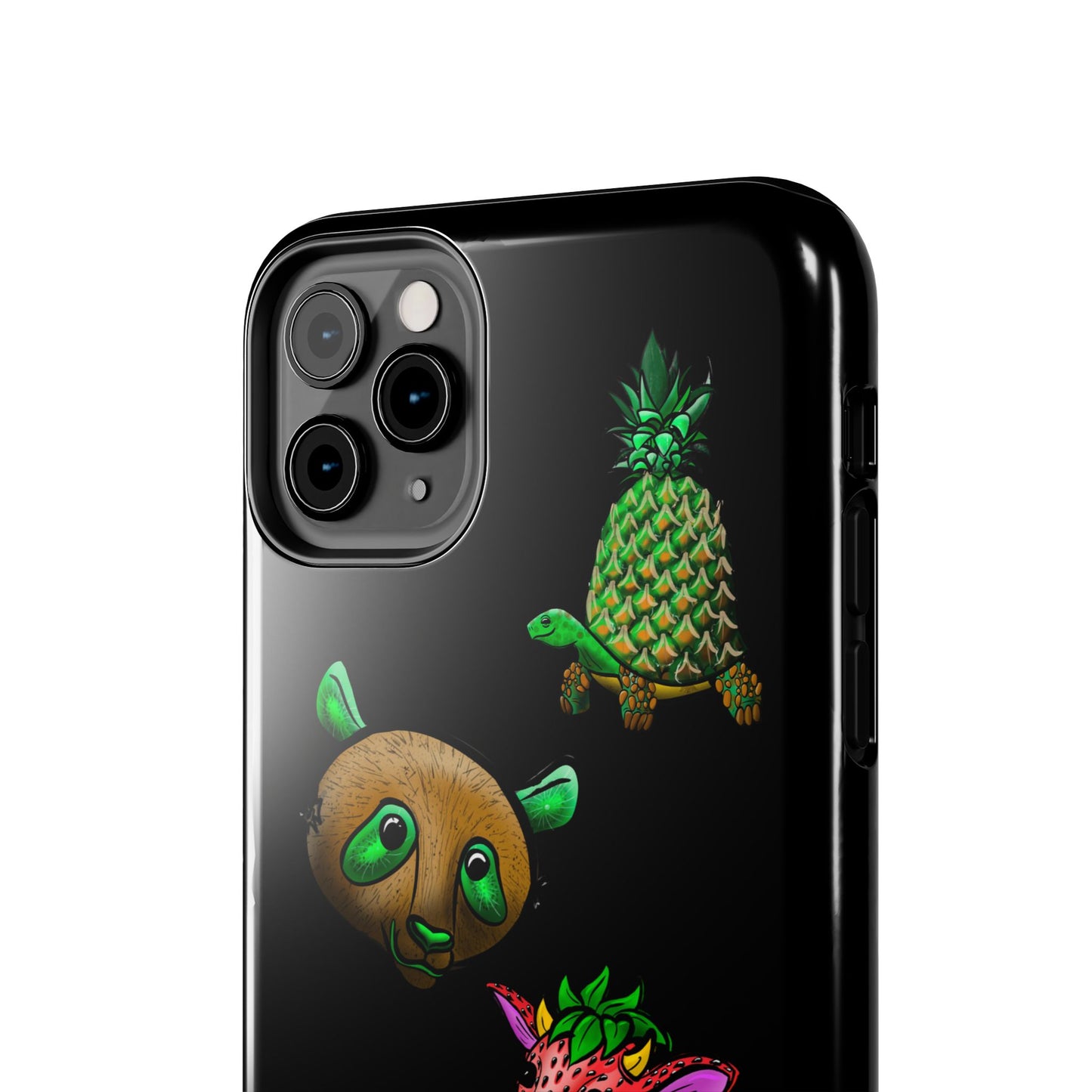Colorful Animal Design Tough Phone Case - Unique Protection for Wildlife Lovers