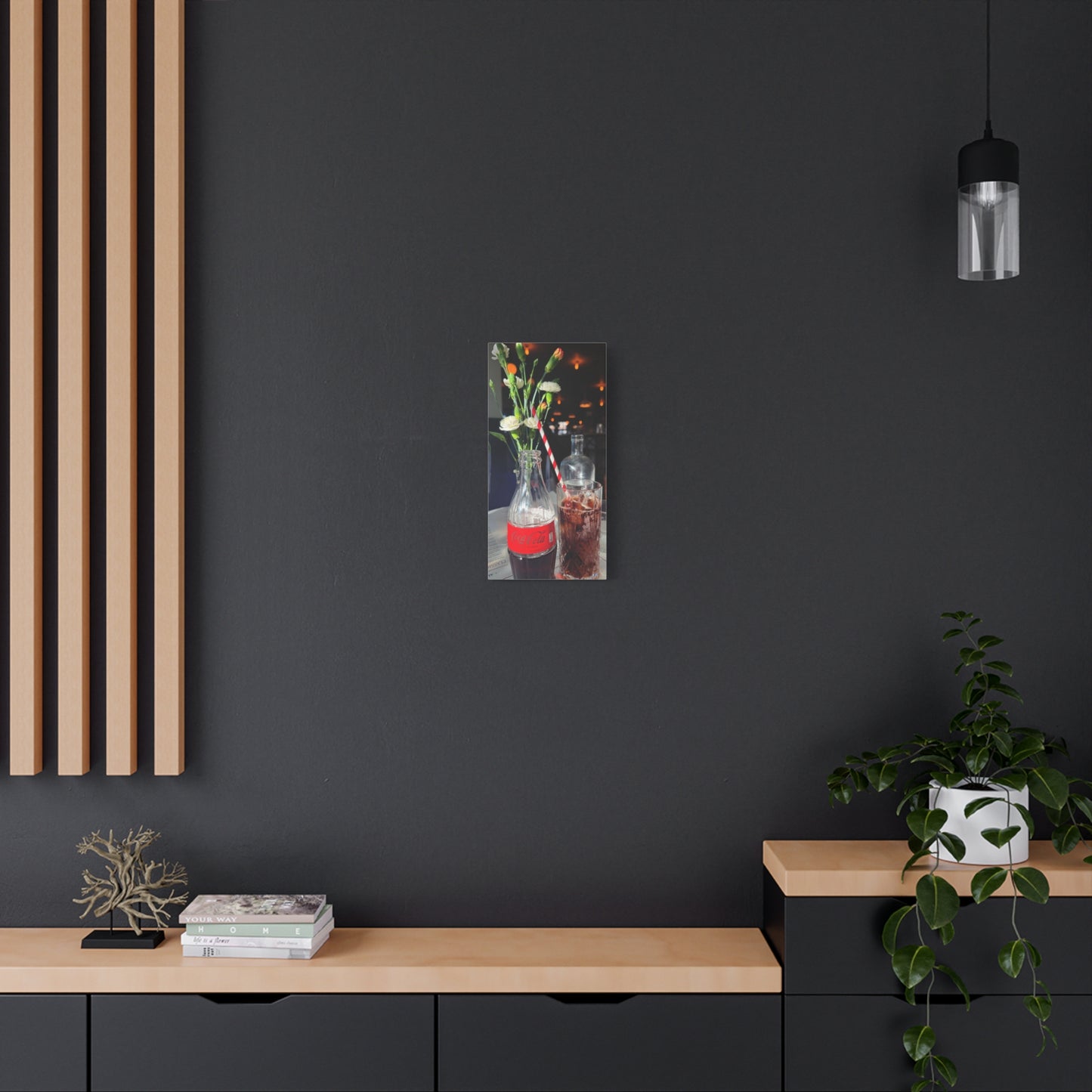 Retro Coca-Cola Canvas Wall Art - 1.25" Stretched Print for Home Decor