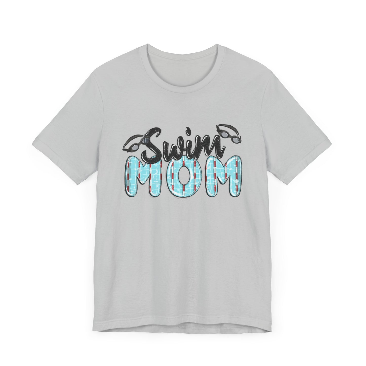 Swim Mom Unisex Jersey Tee - Perfect Gift for Aquatic Enthusiasts