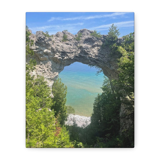 Scenic Nature Canvas - Arch Rock Artwork