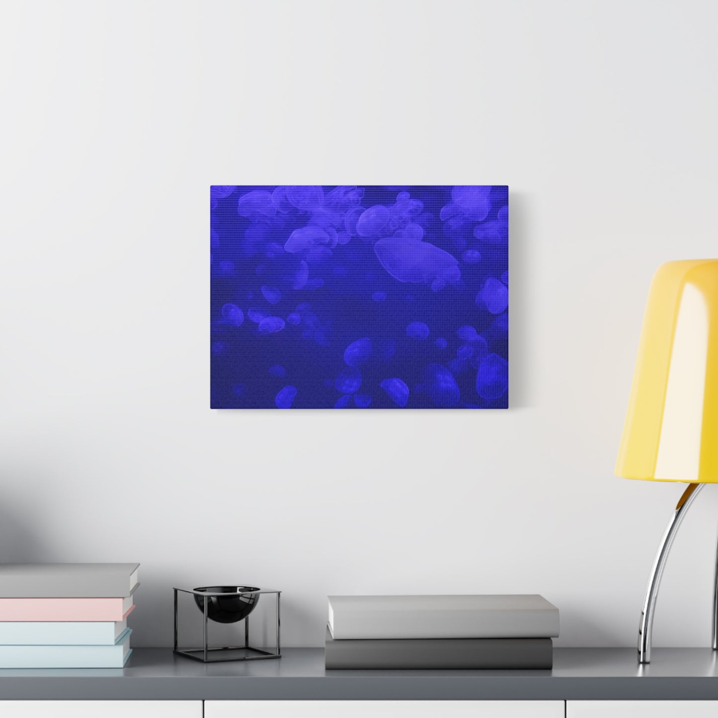 Jellyfish Watercolor Canvas Art - Ocean Theme Wall Decor