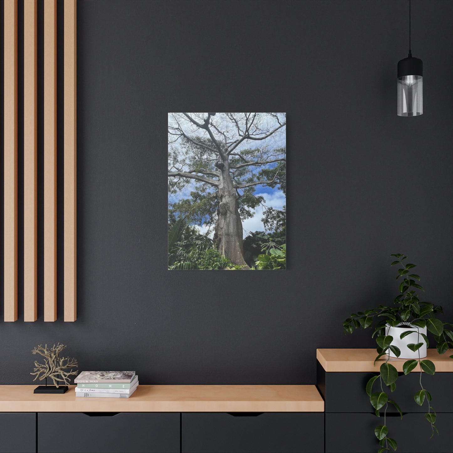 Stretched Canvas Art - Majestic Tree Wall Decor for Nature Lovers