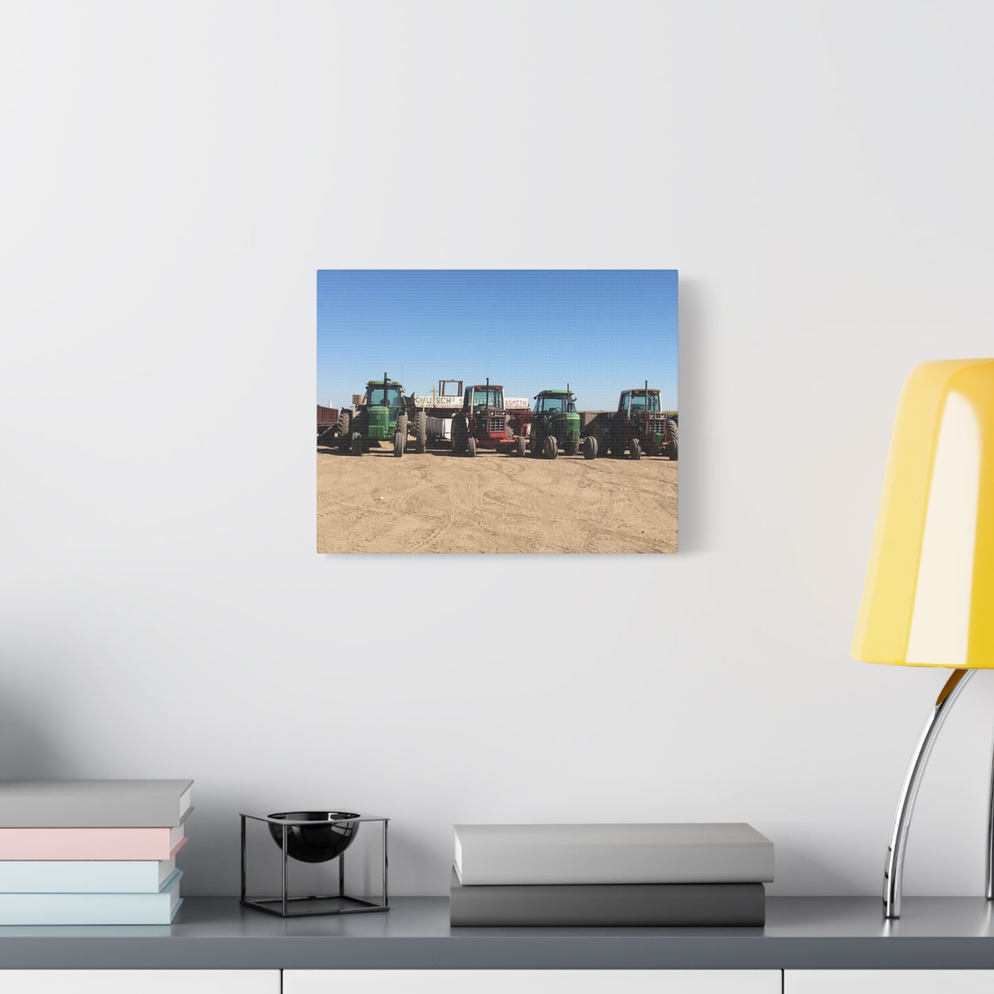 Farming Tractors Canvas Art - Stretched Matte Wall Decor