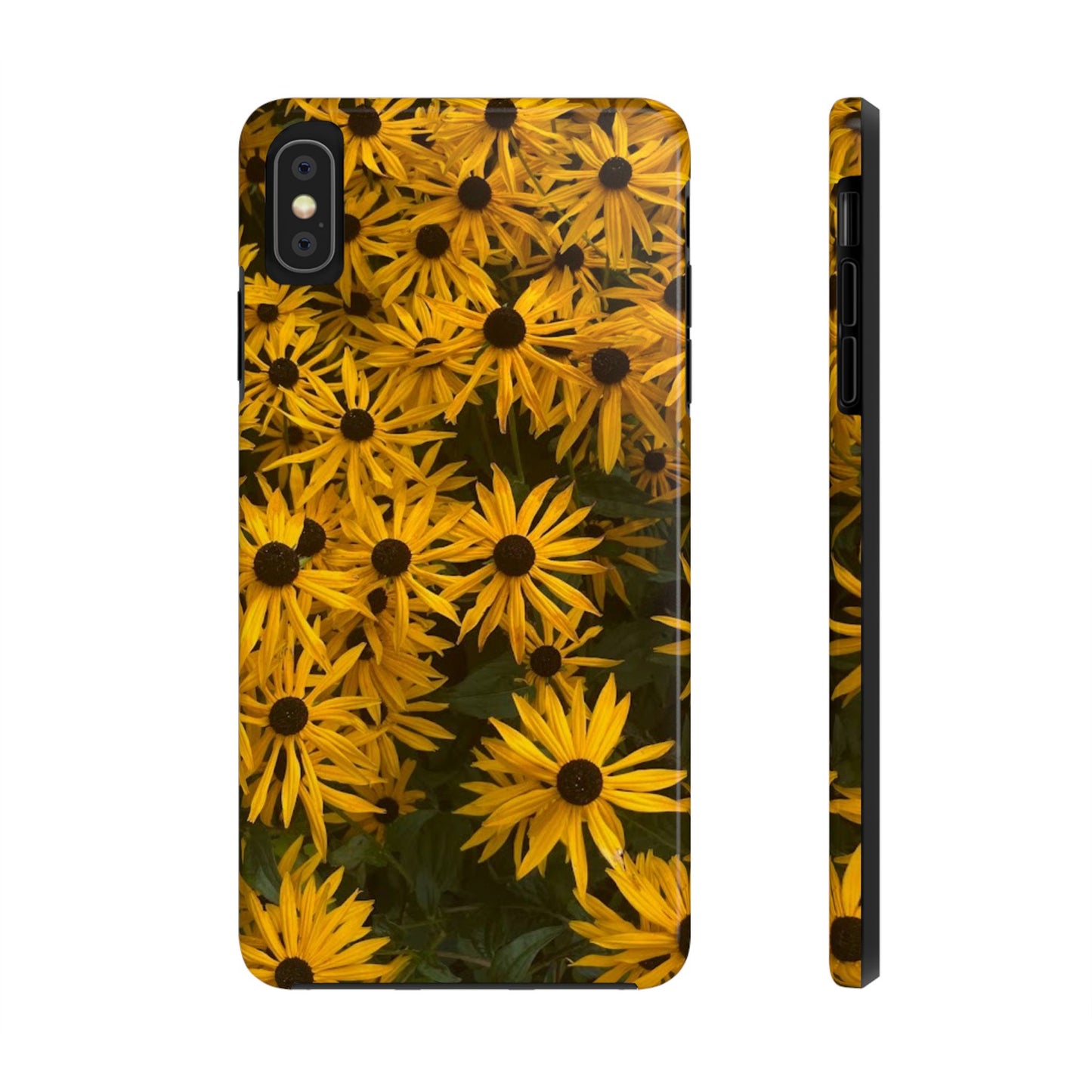 Vibrant Floral Tough Phone Case – Durable Protection with a Sunny Yellow Flower Design
