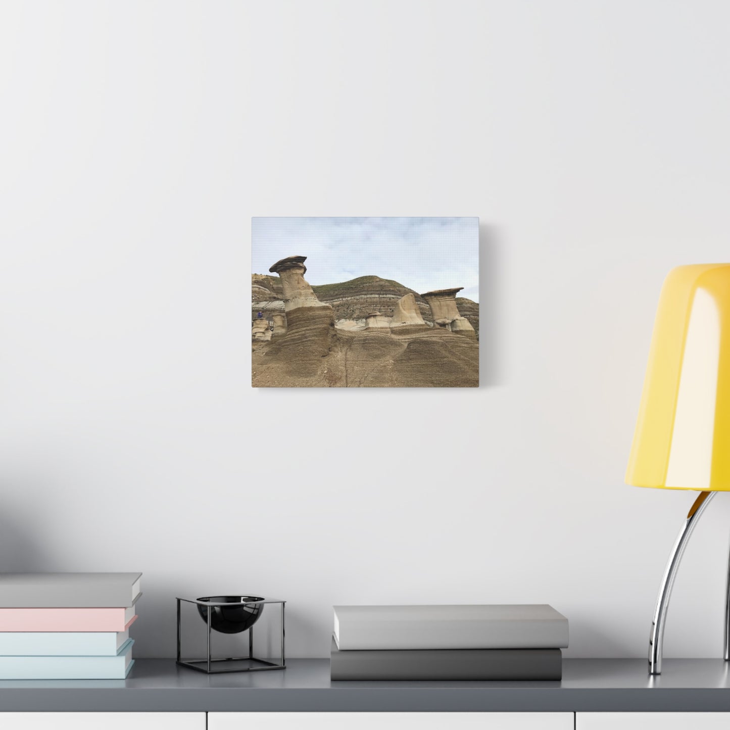 Elegant Landscape Canvas Art - Unique Rock Formations for Nature Lovers